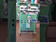 प्लास्टिक कप के लिए वक्र स्क्रीन प्रिंटर प्रिंटिंग लोगो