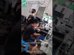 वक्र स्क्रीन प्रिंटर प्लास्टिक बाल्टी के लिए दीर्घवृत्त आकार मुद्रण