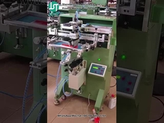 घुमावदार स्क्रीन प्रिंटर कांच के कटोरे के लिए सिलेंडर आकार मुद्रण