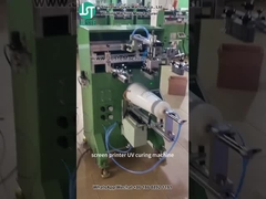 घुमावदार स्क्रीन प्रिंटर धातु कप के लिए सिलेंडर आकार मुद्रण