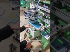 वक्र स्क्रीन प्रिंटर प्लास्टिक खिलौना के लिए सिलेंडर आकार मुद्रण