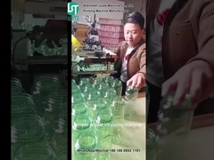 घुमावदार स्क्रीन प्रिंटर कांच की बोतल कप के लिए मुद्रण लोगो